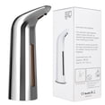 thumbnail image 1 of fashionhome Touchless Dispenser Infrared Sensor Hand Wash Dispenser Automatic Hand Washing Tool 400ml, Silver, 1 of 9
