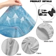thumbnail image 6 of TSOVTHRID Blue Butterfly Marble Texture Print 4 PCS Gaming Chair Covers Slipcovers with Armrest Covers Computer Chair Cover Stretchable Gamer Chair Cover Cat Scratch Proof, 6 of 7