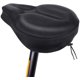thumbnail image 1 of Funda ancha para sillín de bicicleta de gel con funda de asiento de espuma viscoelástica hueca antideslizante para hombres y mujeres, 1 of 5