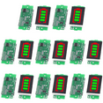 thumbnail image 1 of Módulo Indicador Capacidad Batería Litio 1/2/3/4/6/7/8S Pantalla LED () Verde, 1 of 2