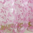 thumbnail image 3 of Vintage Style Lace Floral Net Voile Curtain Panel Slot Top Home Decor, 3 of 5