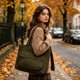 thumbnail image 1 of Bolsa Tote de Mujer Ligera con Gran Capacidad, Nylon Repelente al Agua, Estilo de Hombro y Mano, Múltiples Bolsillos para Trabajo, Escuela y Uso Diario, 1 of 8