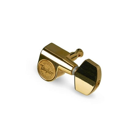 Taylor Guitar Tuners 1:18 - 6-String Mini Set, Polished Gold