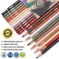 thumbnail image 4 of PANDAFLY Professional Colored Charcoal Pencils Drawing Set, Skin Tone Colored Pencils, Pastel Chalk Pencils for Sketching, Shading, Coloring, Layering & Blending, 12 Colors, 4 of 4