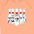thumbnail image 4 of Inktastic Beat Up Bowling Pins Boys or Girls Baby Bodysuit, 4 of 5