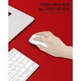 thumbnail image 4 of Kiibsot Desk Pad, 23.6" x 13.8" PU Leather Non-Slip Desk Mat Large Mouse Pad for Desktop, Waterproof Laptop Computer Writing Mat for Office, Home, Work, Gaming, 4 of 6