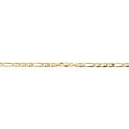 thumbnail image 5 of Au Naturale Solid 14k Yellow Gold Ficonucci Link Chain Bracelet (4.8 mm, 8.5 inch), 5 of 7