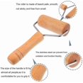 thumbnail image 1 of Rolling Pin Pizza Roller T-shape And H-shape Beech Wood For Baking Baking Accessories Pizza (2 Pcs), 1 of 3