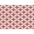 thumbnail image 1 of Ahgly Company Indoor Rectangle Patterned Light Rose Pink Area Rugs, 5' x 8', 1 of 6