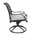 thumbnail image 5 of Rosita Patio Dining Swivel Rocker (Set of 2) - Tan, 5 of 5