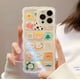 thumbnail image 3 of Funda de silicona suave con diseño de conejo y ondas para iPhone 11, iPhone 14, 12, 16, 13, 15 Pro Max, 12 Mini, Xs Max, X Xr, 7, 8 Plus, 3 of 5