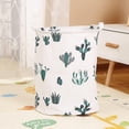 thumbnail image 4 of Laundry Hamper Large Green Catcus Laundry Bucket For Storage Bin, Kids Room, Home Organizer, Nursery, 4 of 5