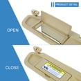 thumbnail image 2 of ECCPP 83280-SNA-A01ZB Tan Beige Sun Visor Left Driver Side fit for 2006-2010 For Honda Civic Automobile Windshield Visor without Sunroof, 2 of 7