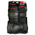 thumbnail image 3 of Eight Ball Kids 5 Plus Sport Knee Pad, 7.75" Assembled Width, Set of 3, Black, 3 of 7