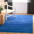 thumbnail image 5 of SAFAVIEH Adirondack Esmond Striped Area Rug, Light Blue/Dark Blue, 6' x 6' Square - Modern Design, Light Blue & Dark Blue, Ideal for Living Room, Bedroom, Dining Space, 5 of 16