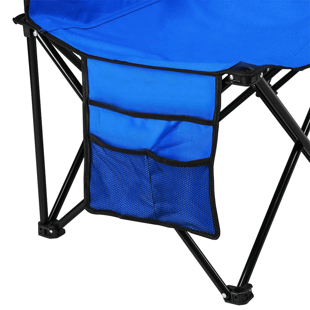 Yaheetech, 6 Seats Portable Folding Bench, 106 inch, Blue