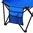 thumbnail image 4 of Yaheetech 6 Seats Portable Folding Bench For Sports Camping, Blue, 4 of 7