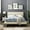 Ivory, variant on Julia Queen Biscuit Tufted Upholstered Fabric Platform Bed-MOD-6007