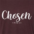thumbnail image 5 of Wild Bobby Chosen 1 Peter 2:9 Inspirational/Christian Men Premium Tri Blend Tee, Cardinal, Small, 5 of 5