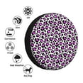 thumbnail image 5 of Rv Spare Tire Cover 15 inch - leopard print pink cute stylish Tire Covers for Trailers, Adjustable Camper Spare Tire Cover, 5 of 7