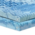 thumbnail image 6 of Boyd Sleep 4" Cooling Gel Memory Foam Mattress Topper with Multi-Zone Pressure Relief, King Size, 6 of 12