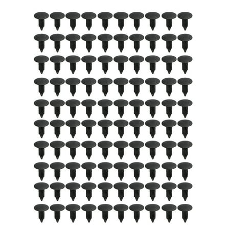 

Anself Fastener Rivet Clips Fender & Bumper Shield Retainer 100 PCS Nylon Bumper Fastener Rivet Clips Auto Body Clips