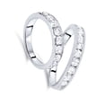 thumbnail image 6 of Pompeii3 2ct Diamond 14K White Gold His/Hers Wedding Ring Set, 6 of 6