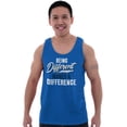 thumbnail image 5 of Being Different Makes a Difference Tank Top T Shirts Men Women Brisco Brands S, 5 of 6