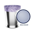 thumbnail image 6 of Color Scents 4-Gallon Small Twist Tie Trash Bags, Lavender Scent with Microban, 80 Bags, 6 of 12