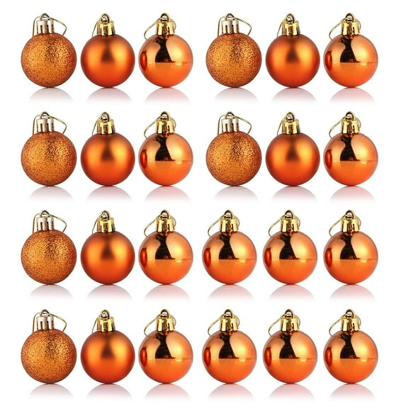 Firlar Christmas Trree Pendant Hanging Balls Plastic Ornaments 6Pcs Tree Pendants Party Decoration
