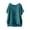 Blue, variant on Women's Keyhole Top – Loose Fit Drop Shoulder Blouse, Cotton Linen Texture Short Sleeve Tunic with High Low Hem, Relaxed Summer Tunic for Daily Casual Light Blue,XXXXXL