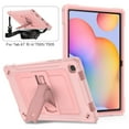 thumbnail image 6 of Dteck Shoulder Strap Case for Samsung Galaxy Tab A7 10.4" SM-T500 T505 (2020 Released) 10.4-inch,Shockproof Armor Rubber 3-Layer Protection Kickstand Cover without Screen Protector,Rosegold, 6 of 6