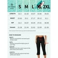thumbnail image 2 of Attraco Womens High Waist Swim Pants with Pockets Swim Leggings Water Pants Swim Tights Swimming Capris, 2 of 8