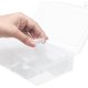 thumbnail image 2 of Caja de plástico transparente para pintura de diamantes con 64 compartimentos: ideal para cuentas, joyas, decoración de uñas, manualidades y diamantes., 2 of 4