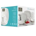 thumbnail image 4 of Gibson Home Hagen 30 Piece Dinnerware Set, Service for 6, White, Fine Ceramic, 4 of 5