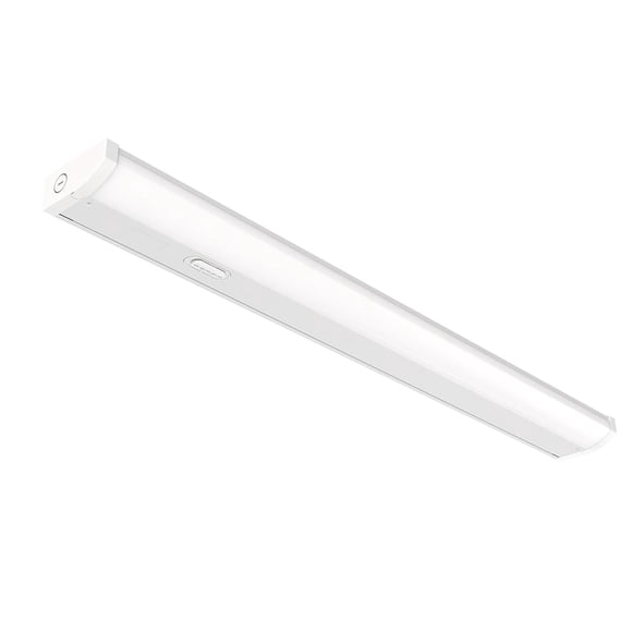 Juno UCES 24 Inch LED Under Cabinet Lighting, LED Kitchen Cabinet Light Fixture Hardwired, Dimmable, Damp Rated, Selectable Soft,
