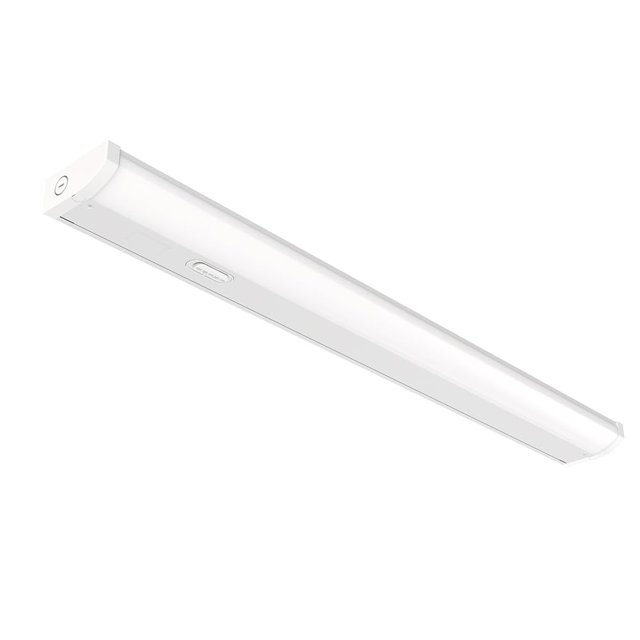 Juno UCES 24 Inch LED Under Cabinet Lighting, LED Kitchen Cabinet Light Fixture Hardwired, Dimmable, Damp Rated, Selectable Soft,