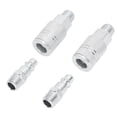 thumbnail image 3 of Air Hose Fittings 2 External Connection 2 External Plug 3/8 Inch NPT Industrial Air Compressor Quick Connect Fittings, 3 of 15