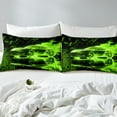 thumbnail image 4 of Erosebridal Sports Car Sheet Set Twin, Neon Green Bedding Sets Twin Size, Racing Car Decor 3-Piece, 4 of 6