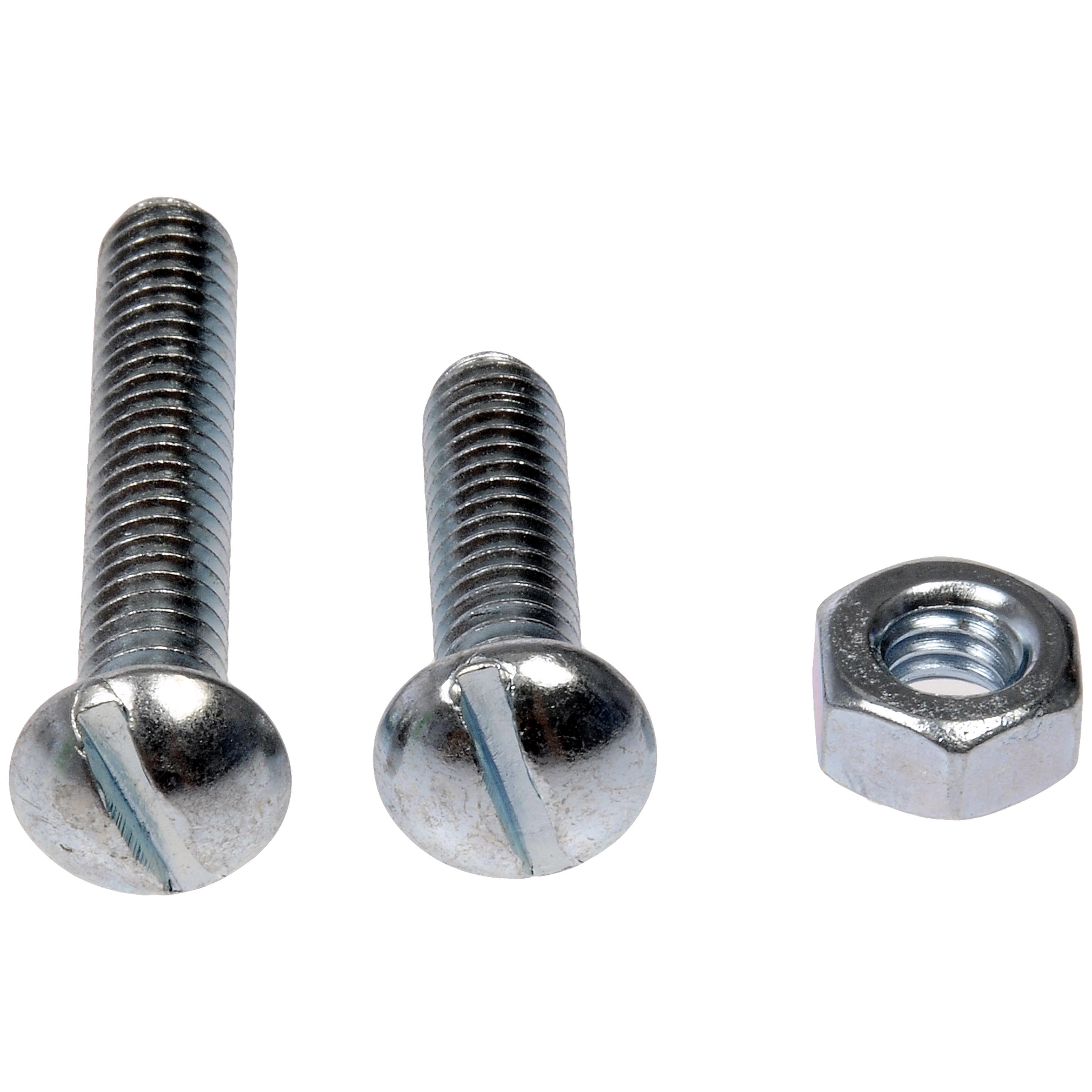 Dorman 784-610D Machine Screw With Nuts - 1/4 In.-20 X 1 In., 1-1/2 In. (Pack of 12)