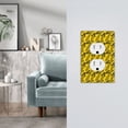 thumbnail image 5 of Disketp yellow Corn Decorative Light Switch or Outlet Wall Plate with Safety Cover-Style S, 5 of 6