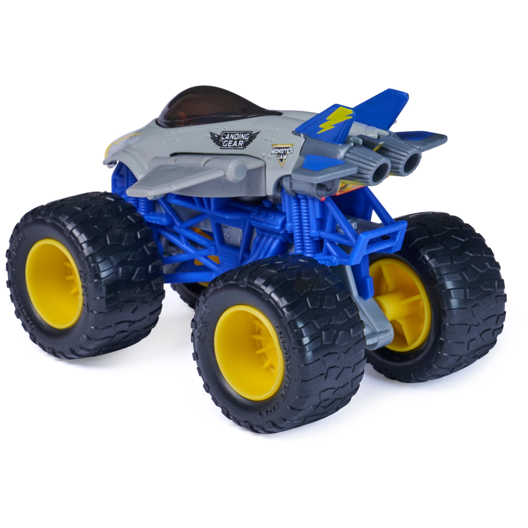 Monster Jam Jet Fighter 1:64 Scale Die-Cast Monster Truck for Kids 3 and up