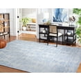thumbnail image 4 of SAFAVIEH Bella Galena Damask Area Rug, Blue, 8' x 10', 4 of 13