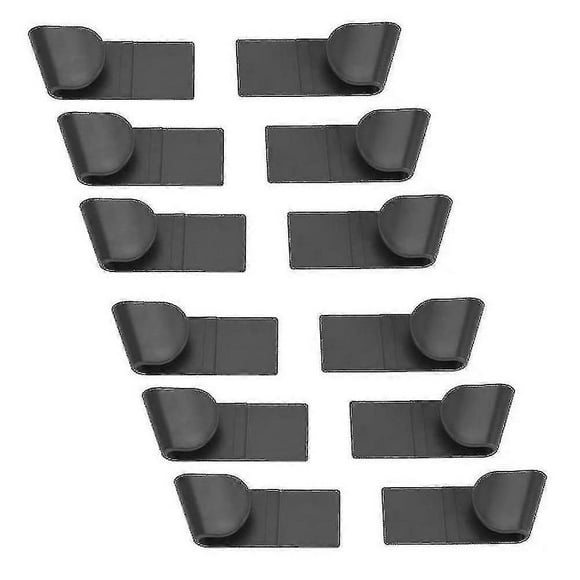 12 piezas de plástico para tapas de ollas y sartenes