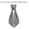 thumbnail image 2 of XIBUFE Wreath Sash for Front Door Decorations,Pink White Checkered Plaid Bow Ribbon Bundle for Summer Patriotic Nautical Wedding Farmhouse Home Decor Accessories (3.5" X 54.33"), 2 of 7