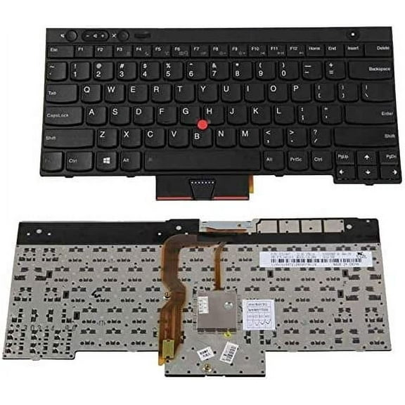 New Laptop Keyboard for Lenovo IBM Thinkpad W530 T530 T530S T530i T430 T430S T430i X230 X 230T X230I Series P/N: 04X1201 0C01885 CS12-84US, US Layout Black Color
