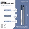 thumbnail image 3 of Filtro de Agua para Beber LifeStraw Sip de Acero Inoxidable, 3 of 7