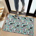 thumbnail image 2 of Corgi Dog and Flowers Door Rugs,Washable Non Slip Door Mats Indoor,Decorative Door Mats,Entry Mat Indoor for Entrance,Bedroom,Kitchen,Bathroom,20"x32", 2 of 6
