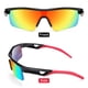 thumbnail image 3 of Gafas de Sol FEISEDY para Niños Béisbol Polarizadas TR90 Negro/Rojo, 3 of 9