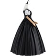 thumbnail image 4 of Women's Rococo Ball Gown Lace Sleeve Historical Victorian Dress Civil War Southern Belle Gown, 4 of 7